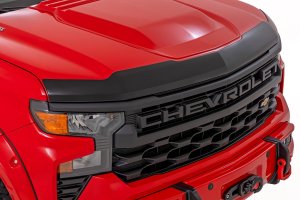 Chevrolet Silverado 1500 Hood Protector - Rough Country - Gloss Black - '19-'26